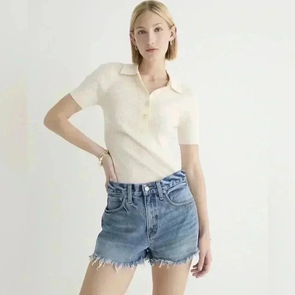 J Crew Relaxed denim short in Baxter Street wash, Item BF378, Size 26 - Picture 14 of 14